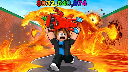 Obby: Escape from Lava and Survive gameplay screenshot